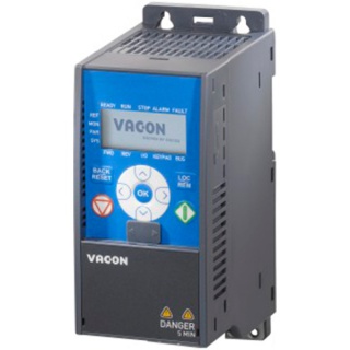 Частотный преобразователь VACON 10/0,55 кВт/2А/3х400В/IP20 VACON0010-3L-0002-4+DLRU+LLRU